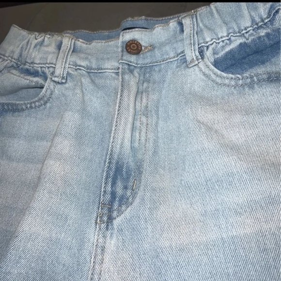 Jean Shorts Sincerely Jules super hi rise mom shorts size 9/29 - Picture 2 of 4